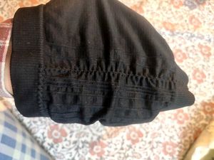 Black Thrifted Tube Bra/Top (32B)