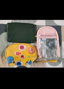 Cosmetic Bags - Set of 3