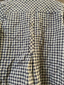 Blue Printed Women Shirt