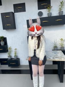 Grey Mini Skirt