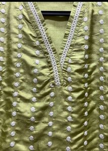 Libas Green Kurta.