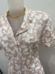 Heart Print Top