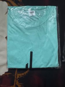 Light Blue Graphic T-Shirt