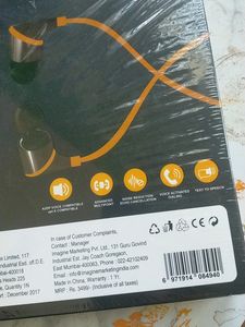 Boat Neckband Yellow (Sealed Pack)