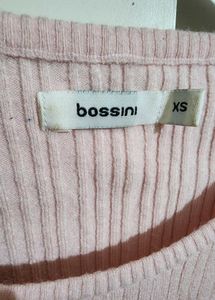 Bossini Pastel Pink Skivi Sweater Top