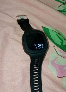 Atomic  Time Showing Watch