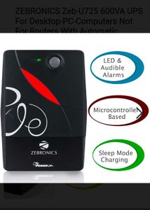 🔥 Offer !! ZEBRONICS UPS