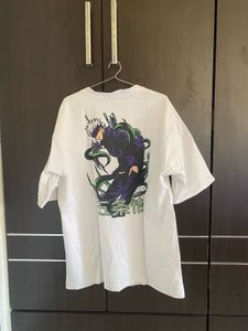 Anime White Oversized Tshirt