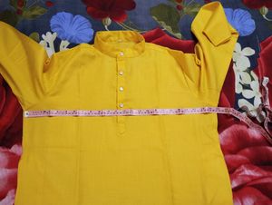 🟡yellow  Kurta For Men/ Boys