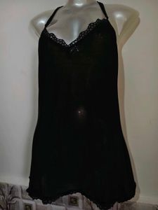 🎄Buy 1, Get 1 Free🎁S/ M Lace Trim Cami Dress