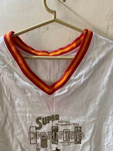 White aesthetic Crop Top
