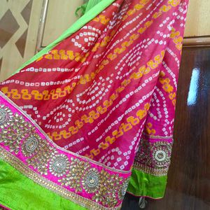 Boutique Hand Work Kundan Sareee