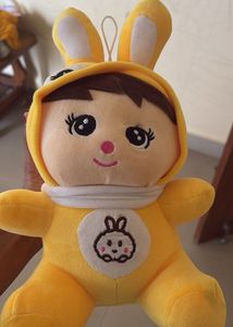 Cute Yellow Bunny Plush