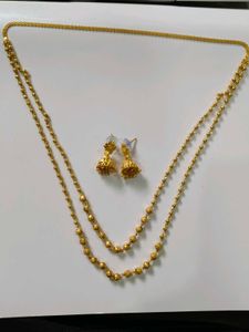 Gold Jewellery Set