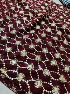 amazing worked saree