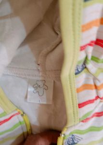 Baby Zip-Up Hoodie - Nautical Theme