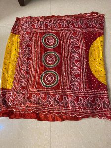 💥Bandhani Saree💥( Totally new crushed type )
