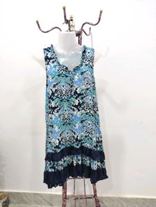 Mini Flared Ruffle Dress