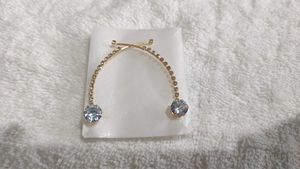 Ear Cuff with Stones Totally new.