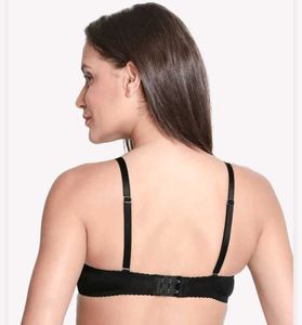 Zudio Black Heavy Padded Wired Bra,Big Size