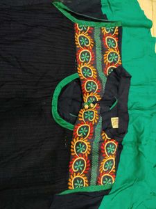 Ethnic Kurta and Skirt Set