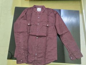 Maroon Casual Shirt