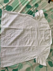 White Short Sleeve Pocket Tee