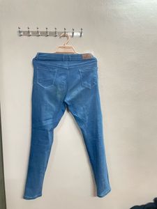 Blue Low Rise Jeans
