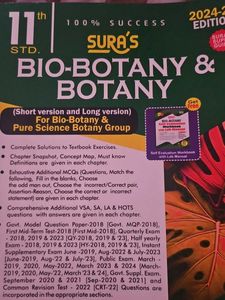 Sura's 11th Botany and Bio-Botany (2025-2026)
