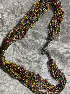 Beaded Pendant Necklace
