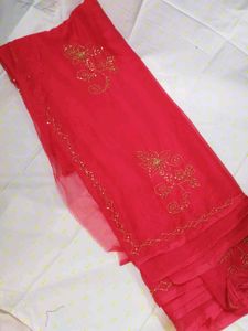 unstitched blouse Embroidered Dupatta