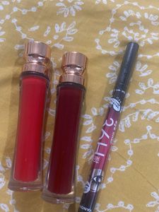 Lip Gloss and Eyeliner Set