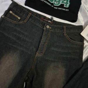 Straight Fit Y2K Denim Vintage