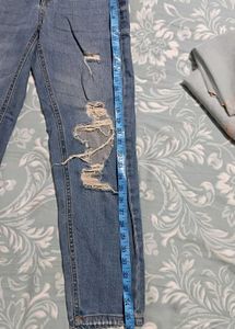 Ripped Denim Jeans