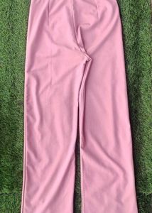 Pink Wide Leg Trousers🌷