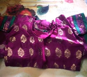 Branded Saree With Net Pallu..