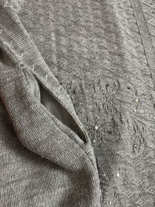 Gray Embellished Tunic