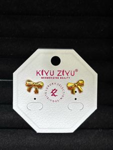KIVU ZIYU Bow Earrings