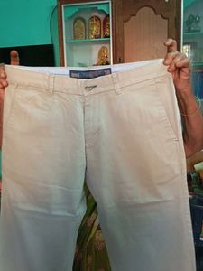 Beige Colour Formal Pant