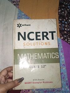 NCERT Solutions Mathematics Class 12th