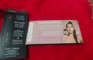 Sample Of Mascara And Foundation