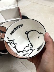 Snoopy Ceramic Bowls - Set of 4
