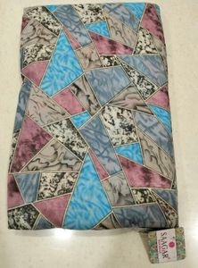 Geometric Print Saree
