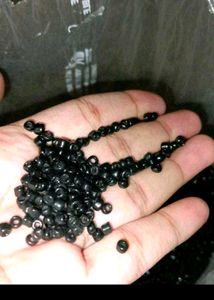 Black Beaded Bracelet