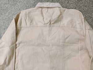 Graphic Print Button-Up Shirt