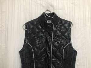 PH 8 Black Sleeveless Puffer Jacket