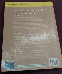 Biomedical Instrumentation and Measurements 2nd edition Leslie Cromwell, Fred J. Weibell, Erich A. Pfeiffer Pearson LPE