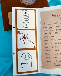 Handmade &#34;Happy Friendsary&#34; Card Set
