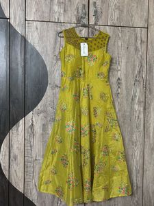 Lime Yellow Kurti+duppatta