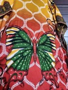 Women Graphic Printed Rayon Casual Kaftan